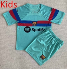 2023-2024 Concept version Barcelona Laker Blue Kid/Youth Soccer Uniform-AY