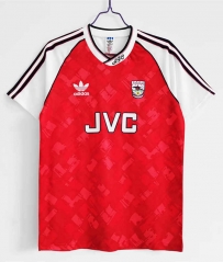 Retro Version 90-92 Arsenal Home Red Thailand Soccer Jersey AAA-C1046
