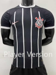 Player Version 2023-2024 Corinthians Away Black Thailand Soccer Jersey AAA-2016