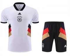2023-2024 Germany White Thailand Soccer Uniform-0299