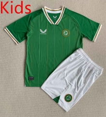 2023-2024 Ireland Home Green Kids/Youth Soccer Uniform-AY
