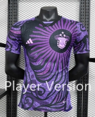 Player Version 2023-2024 Argentina Purple Thailand Soccer Jersey AAA-888