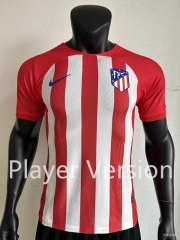 Player Version 2023-2024 Atletico Madrid Home Red & White Thailand Soccer Jersey AAA-4927