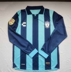 Commemorative Version Pachuca Blue LS Thailand Soccer Jersey AAA-912