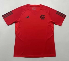 (S-4XL) 2023-2024 Flamengo Red Thailand Soccer Training AAA-908