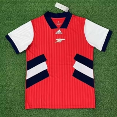 (S-4XL) Retro Version Arsenal Red Thailand Soccer Jersey AAA-1288