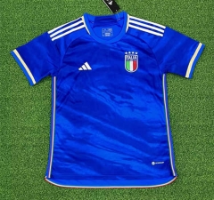 (S-4XL) 2023-2024 Italy Home Blue Thailand Soccer Jersey AAA-403