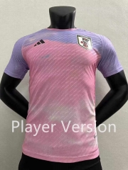 Player Version 2023-2024 Special Version Japan Pink&Purple Thailand Soccer Jersey AAA-2016