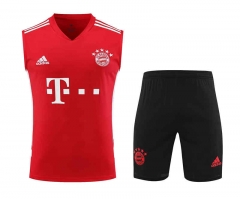 2023-2024 Bayern München Red Thailand Soccer Vest Uniform-418