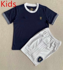150 Anniversary Scotland Royal Blue Kids/Youth Soccer Uniform-AY