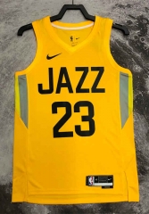 2023 Utah Jazz Yellow #23 NBA Jersey-311