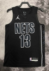 2023 Jordan Limited Version Brooklyn Nets Black #13 NBA Jersey-311