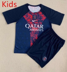 2023-2024 Concept Version Paris SG Royal Blue Kid/Youth Soccer Uniform-AY