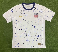 2023-2024 USA Home White Thailand Soccer Jersey AAA-416