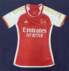 2023-2024 Arsenal Home Red Women Soccer Jersey AAA-2390