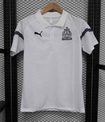 2023-2024 Olympique de Marseille White Thailand Polo Shirt-4514