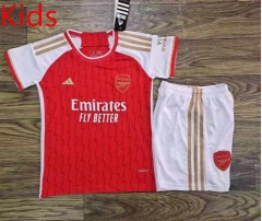 2023-2024 Arsenal Home Red Kids/Youth Soccer Uniform-709