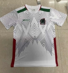 (S-4XL) 2023-2024 Mexico Away White Thailand Soccer Jersey AAA-422