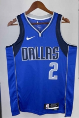 2023 Dallas Mavericks Blue #2 NBA Jersey-311