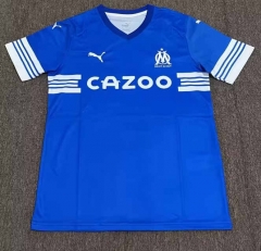 2023-2024 Olympique de Marseille Blue Thailand Soccer Jersey AAA-1146
