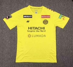 2023-2024 Kashiwa Reysol Home Yellow Thailand Soccer Jersey AAA-403