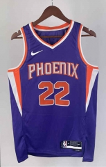2023-2024 Phoenix Suns Purple #22 NBA Jersey-311