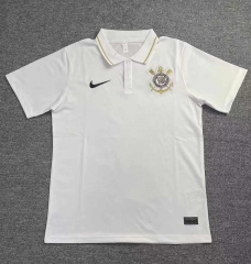 2023-2024 Corinthians White Thailand Polo Shirt-2044