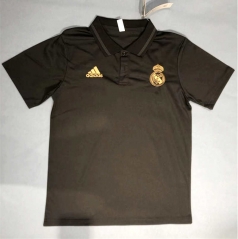 2023-2024 Real Madrid Black Thailand Polo Shirt-2044