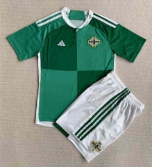 2023-2024 Northern Ireland Home Green Soccer Uniform-AY