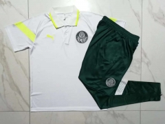 2023-2024 SE Palmeiras Gray Thailand Polo Uniform-815