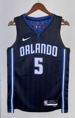 2023 Orlando Magic Black #5 NBA Jersey-311