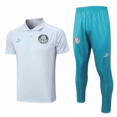 2023-2024 SE Palmeiras Gray Thailand Polo Uniform-815