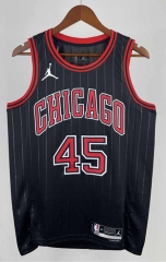 2023 Jordan Limited Edition Chicago Bulls Black #45 NBA Jersey-311