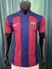 2023-2024 Champions Version Barcelona Home Red&Blue Thailand Soccer Jersey AAA-305