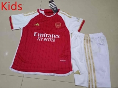 2023-2024 Correct Version Arsenal Home Red Kids/Youth Soccer Uniform-507