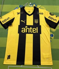 2023-2024 CA Peñarol Home Yellow Thailand Soccer Jersey AAA-HR