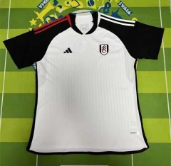 2023-2024 Fulham Home White Thailand Soccer Jersey AAA-HR