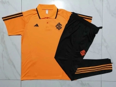 2023-2024 Brazil SC Internacional Black Thailand Polo Uniform-815