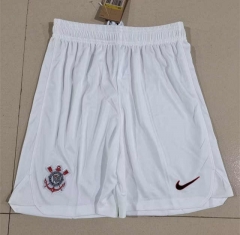 2023-2024 Corinthians Away White Thailand Soccer Shorts