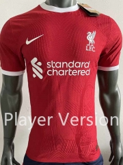 Player Version 2023-2024 Correct Version Liverpool Home Red Thailand Soccer Jersey AAA-518