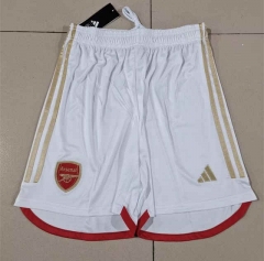 2023-2024 Arsenal Home White Thailand Soccer Shorts-2886