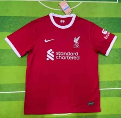 (S-4XL) Correct Version 2023-2024 Liverpool Home Red Thailand Soccer Jersey AAA-817