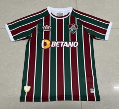 2023-2024 Fluminense de Feira Home Red&Green Thailand Soccer Jersey AAA-GB