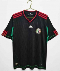 Retro Version 2010 Mexico Away Black Thailand Soccer Jersey AAA-C1046