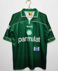 Retro Version 1999 SE Palmeiras Home Green Thailand Soccer Jersey AAA-C1046
