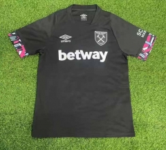 2023-2024 West Ham United Away Black Thailand Soccer Jersey AAA-9171