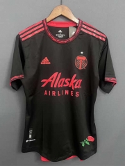 2023-2024 Portland Timbers Black Thailand Soccer Jersey AAA-9171
