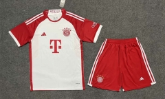 2023-2024 Bayern München Home White Soccer Uniform-3454