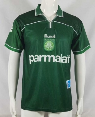 Retro Version 1999 SE Palmeiras Home Green Thailand Soccer Jersey AAA-503