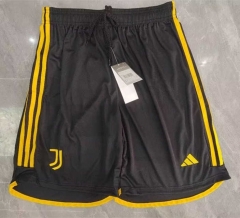 2023-2024 Juventus Home Black Thailand Soccer Shorts-6794